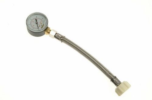 YATO Manometer Wasserdruckmesser Wasserdruckprüfung Schlauch 30cm